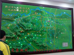 郑州气象监控沙盘
