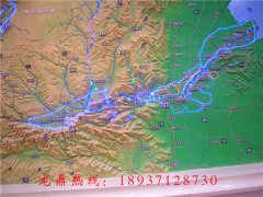 黄河流域沙盘